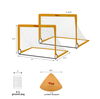 Portable Soccer Goal Training Equipment for Backyard Set 