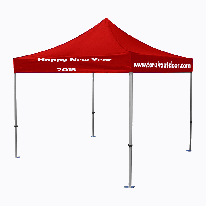 10x10ft Commercial Canopy with Hex Aluminum Frame ,roller Bag Instant Canopy 