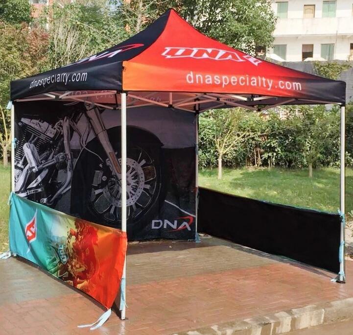 Colorfull Printing Logo Heat Transfer Printing 3*3M Display Tent Exhibition Tent