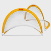 Collapsible Soccer Goal Set Instant Pop Up Football Goals for Playground Back Yard 