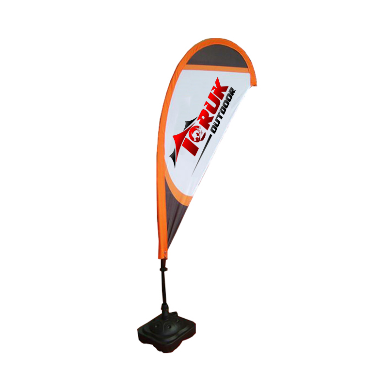  Custom Feather Teardrop Flag Banners for Racing And Display 