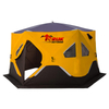 Pop Up Hub Tent Insulated Six-Sided Ice Fishing Shelter for 5-7 persons