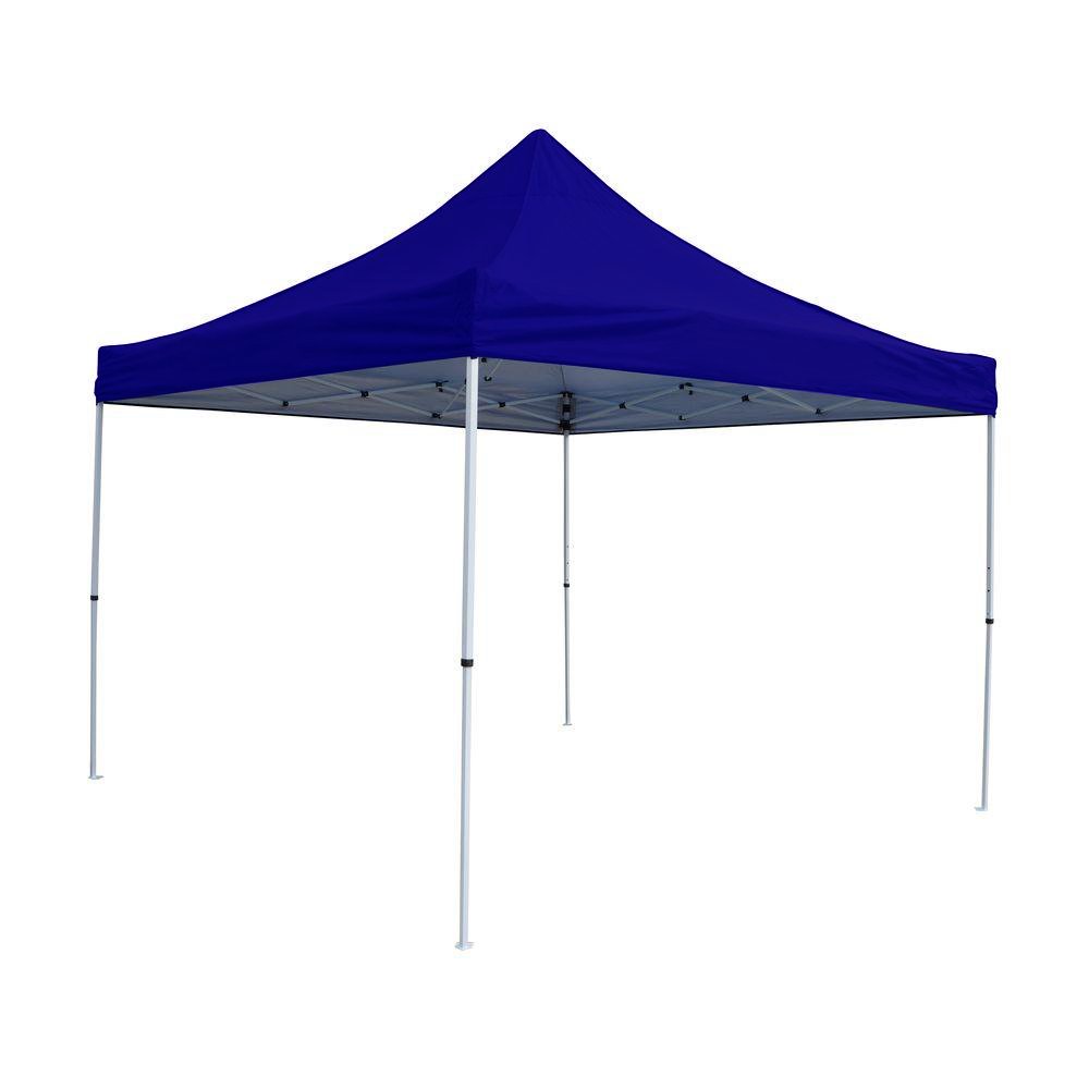 Steel Frame 10x10ft Pop Up Canopy Tent with Rolling Bag