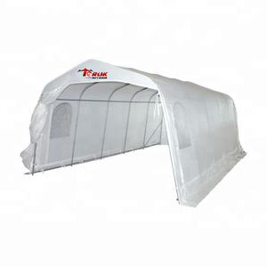 Water Proof Dome Car Shelter Single Garages White Color