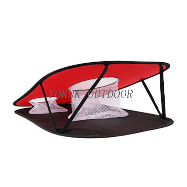 Portable Golf Practice Hitting Net Golf Balls Target Chipping Holes Ball Swing Training