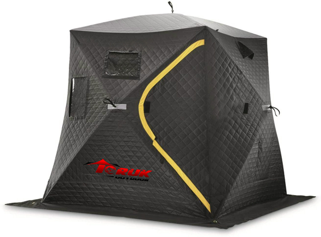 Toruk Outdoor Insulated Ice Fishing Shelter Thermal Insulated Roof And Sides Lock